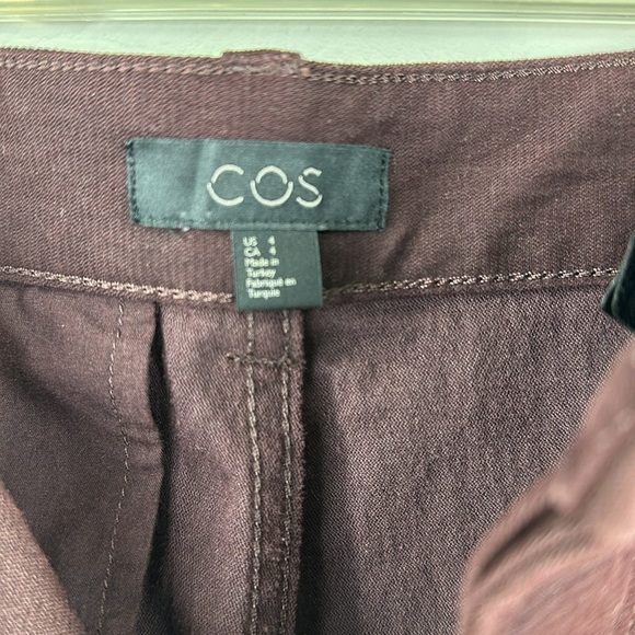 NWT COS Five Button Fly Straight Leg Pants, 4 - Picture 11 of 13